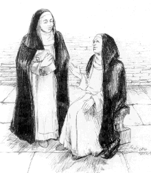 The nuns of the mendicant orders